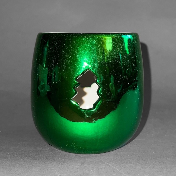 4Piece Metallic Holiday Votive Holders - Picture 2 of 12